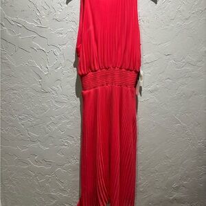 STATE Asymmetrical Red Dress